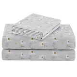 Comfort Spaces 100% Cotton Sheet Set Breathable, Lightweight, Soft with 12" Elastic Pocket Fits up to 14" Mattress, All Season Cozy Bedding, Matching Pillow Case, Twin Lama Multi 3 Piece Comfort Spaces