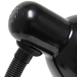 Simple Designs LD1003-BLK Basic Metal Desk Lamp with Flexible Hose Neck for Office, Living Room, Bedroom, College Dorm, Bookshelf, Black Simple Designs