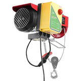 VEVOR Electric Hoist, 1760 lbs 120V Electric Winch with 328 ft Wireless Remote Control, 40 ft Single Cable Lifting Height, Single/Double Slings, Emergency Stop, Lift Hoist for Garage Warehouse Factory VEVOR