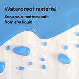 Niagara Waterproof Mattress Protector King 78x80 Cover Deep Pocket Breathable Noiseless 8-20Inches Bed Smooth Jersey Mattress Pad Cover Fully Ultra Thin Microfiber Niagara Sleep Solution
