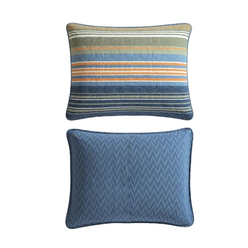 Eddie Bauer - Full/Queen Quilt Set, Reversible Cotton Bedding with Matching Shams, Home Decor for All Seasons (Yakima Green, Full/Queen) Eddie Bauer