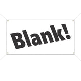 Blank Banners DIY Signs Blank Banner Polyester Oxford Cloth 300D Sublimation Banner with Hanging Rope for Business Office Advertising graffiti Indoor Wall Outdoor White banner (2x4FT 1pack) Jegatoo
