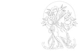 The Modern Manga Coloring Book: Pop Manga and Anime-Inspired Coloring Book for Teens and Adults WoodArtSupply