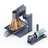 LaserPecker LP4 (Deluxe) Dual Laser Engraver for Almost All Materials, 10W Diode + 2W IR Dual Laser Engraver 240000mm/min High Speed Ultra Precise Laser Engraver for Metal Leather Wood Acrylic LaserPecker