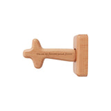 Customized Engraving Name/Text Crosses Healer Prayer Personalized Wooden Cross Decoration for Table Hand Held Cross Made to Perfectly Fit in Your Hand Gifts PHOENIXTANG