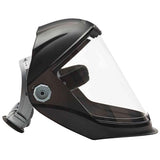 Jackson Safety Lightweight MAXVIEW Premium Face Shield - Mask with 370 Speed Dial Ratcheting Headgear, ANSI Z87.1, for Work, Grinding, Cutting - Anti Fog Coating - Clear Tint Jackson Safety