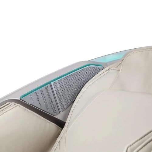 Osaki Apex Duo 5D+4D SL-Track Massage Chair with Smart Pressure Sensors, Micro-Space Saving Technology, Taupe Osaki