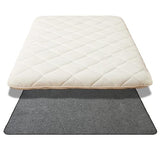 Dr.Futon Japanese Floor Futon Mattress Traditional Cotton Shikibuton Foldable Roll Up Bed Twin Dr.Futon