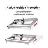 Aufero Laser Engraver Machine 5W Output Power, DIY Laser Engraver Laser Cutter and Engraver for Wood and Metal, Paper, Acrylic, Glass, Leather（5W） Aufero