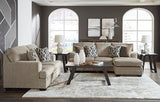 Signature Design by Ashley Stonemeade Casual Loveseat with 2 Toss Pillows, Light Brown Signature Design by Ashley