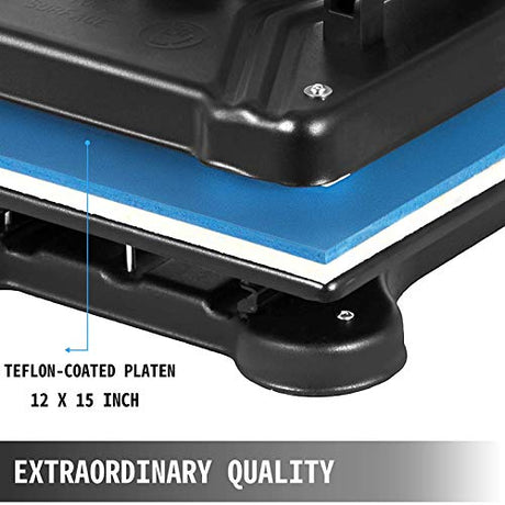 Heat Press 8 in 1 Heat Press Machine 38X30cm, Combo Heat Press Machine for T-Shirt Hat Cap Mug Plate, Multifuctional Heat Transfer Machine for T-Shirt Mug Hat Plate Transfer Printer YAOBAO