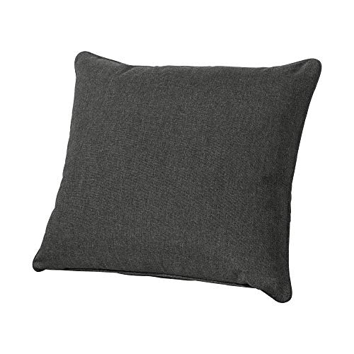 QILLOWAY Polyester Outdoor Chair Cushion Set,Outdoor Cushions for Patio Furniture, All Weather.Charcoal Grey/Black QILLOWAY