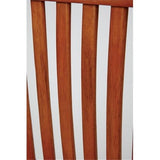 Pemberly Row Traditional Wood Armless Office Chair in Medium Brown Pemberly Row