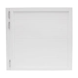 Swinging Doors 35.4x35.4in Solid Wood Cafe Swinging Door Porch Entrance Swinging Door 180° Opening Angle for Home Cafes Restaurants Bars Cash Registers, White Fifizoo