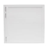 35.4x35.4in Swinging Door Cafe Doors,Interior Solid Wood Swing Door with 3 Spring Hinges,Retro Porch Single Half Saloon Door for Kitchen Entrance Partition (White) ATOLOMOTOR