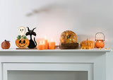 Halloween Decorations Indoor Halloween Wooden Signs Halloween Decor Pumpkin Ghost Decor Table Signs Halloween Tiered Tray Decor Rustic Farmhouse Home Living Room Decor OWUH