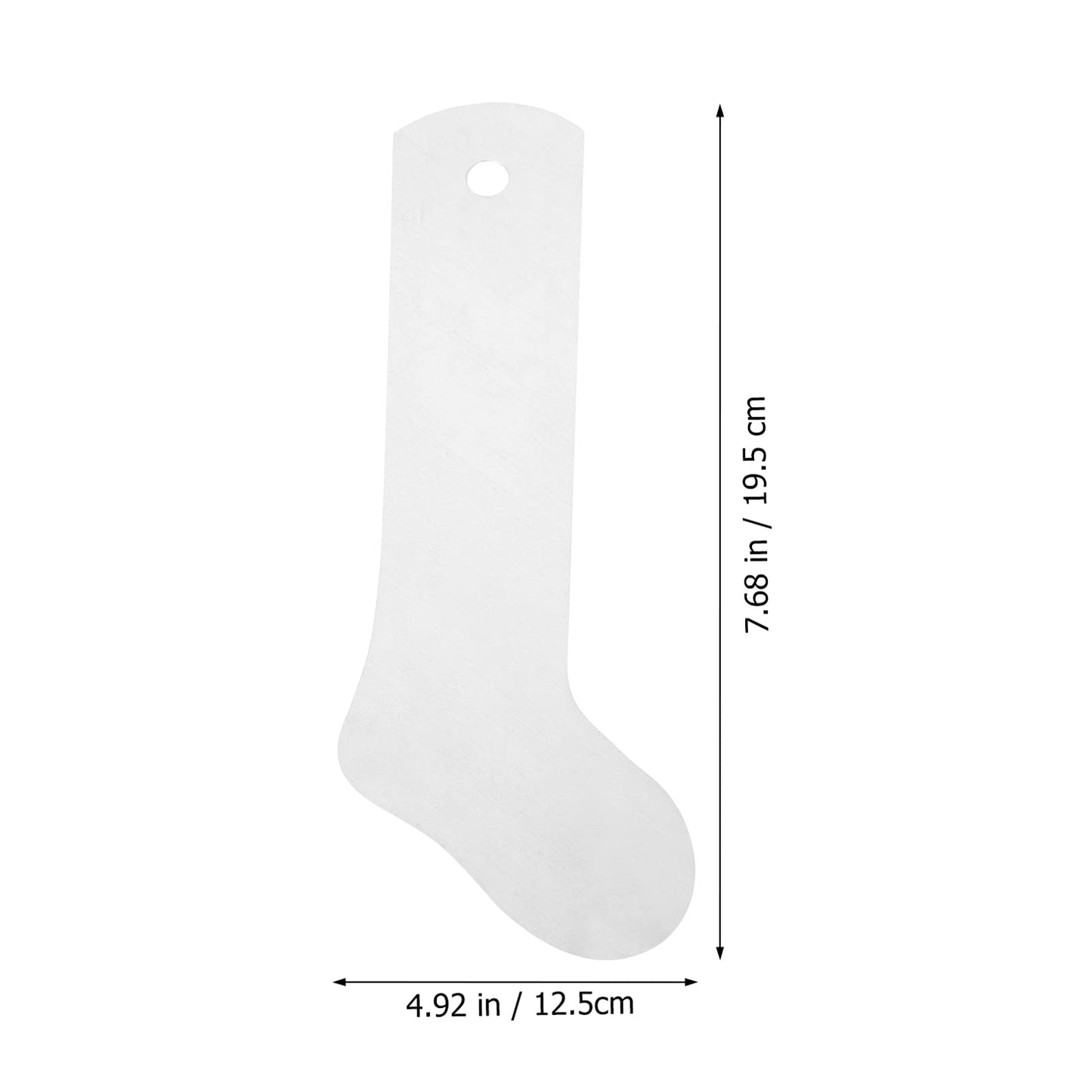 Socks 2 Pcs Metal Straight Sock Jigs Sublimation Crew Sock Aluminium Sock Boards for DIY Heat Press Transfer Dye Sublimation Printing Socks Accessory Style 3 White Accessories