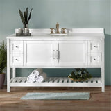 Alaterre Furniture Bennet 60" W Vanity Cabinet Only Alaterre Furniture