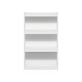 Furinno Jaya Enhanced Home Bookcase 3-Tier Adjustable Bookshelf, White Furinno