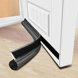 MAXTID Under Door Draft Stopper 36 inches Grey Door Draft Blocker Exterior Door Seal Strips Weatherstripping Doors Sweep Guard MAXTID