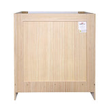 Design House Brookings 30 Inch Bathroom Vanity, Ready to Assemble, Solid Wood, Sherwin Williams® White, 586941 Design House