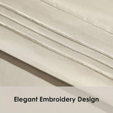 ClevaHome Sheet Set Queen Size, 4-Piece Bedding, Lightweight & Super Soft Easy Care Microfiber– Shrinkage & Fade Resistant Bedding Set with 14'' Deep Pockets (Sandy Beige) Cleva