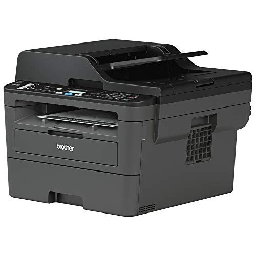 Brother Monochrome Laser Printer, MFCL2710DW, Wireless Networking, Duplex Printing, Includes 4 Month Refresh Subscription Trial and Amazon Dash Replenishment Ready Brother