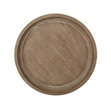 Christopher Knight Home Estelle French Country Accent Table with Round Top, Natural + Distressed White Christopher Knight Home