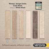 Minwax 618604444 Color Wash Transparent Layering Color, White Wash, 1 Quart Minwax