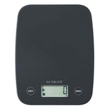 NUTRI FIT Digital Food Scale, 11lb Kitchen Scale Digital Weight, Cooking Scale for Food Ounces and Grams, 4 Units with 0.1oz/1g Precision, LCD Display with Tare Function NUTRI FIT