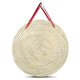 VEVOR Straw Archery Target, 3 Layers 20" Arrow Target, Traditional Solid Round Archery Target Shooting Bow, Hand-Made Arrows Target, Coloured Rope Target for Backyard Outdoor Hunting Shooting Practice VEVOR