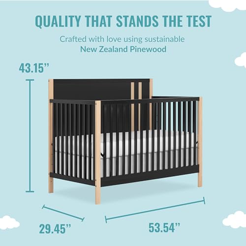 Dream On Me Soho Convertible Crib - WoodArtSupply