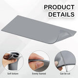 Soleeya 4 Pcs Silicone Heat Press Cover Pad Mat 4"x8"x1/8" with High-Temperature Tape, Heat Resistant Foam Heat Press Accessories and Supplies for Hat Press, Transfer Vinyl, DIY Small Business Soleeya