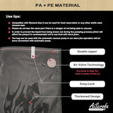 AiScrofa Filament Storage Bag Vacuum Kit with Two Sizes - 19 PCS Cleaning Drying Sealed 10 Bags for 3D Printer Filament with Desiccants/Humidity Indicator (Vacuum Bags Kit 1 Pack（only Bags) AiScrofa