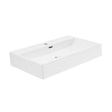 Claire 30” Rectangle Wall-Mount Bathroom Sink Swiss Madison