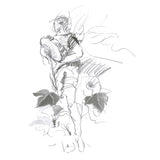 Faber-Castell 5 Piece Quality Water-Soluble Graphite Aquarelle Pencils in a Tin, Including HB, 2B, 4B, 6B and 8B, Grey Faber-Castell