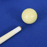 Soozier 55" Portable Folding Billiards Table Game Pool Table for Whole Family Number Use with Cues, Ball, Rack, Chalk, Blue Soozier