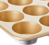 Nordic Ware Naturals Aluminum NonStick Muffin Pan, Twelve 2.75 Inch Cups Nordic Ware