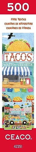 Ceaco - Food Trucks - Taco Truck - 500 Piece Jigsaw Puzzle Ceaco