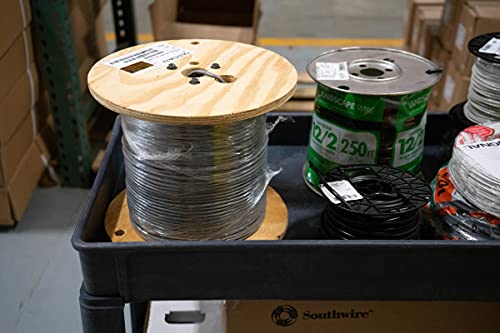 Southwire 65240340 Small 2 Shelf Utility/Service Cart; Lipped Shelves; 500 Lbs Capacity for Warehouse/Garage/Cleaning/Manufacturing Southwire