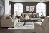 Signature Design by Ashley Stonemeade Casual Loveseat with 2 Toss Pillows, Light Brown Signature Design by Ashley