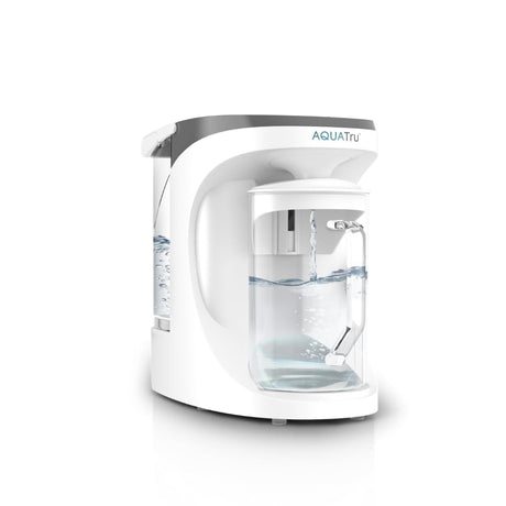 Aqua TRU Carafe | Countertop Water Purifier for PFAS and Other Contaminants with Exclusive 4-Stage Ultra Reverse Osmosis Technology (No Plumbing or Installation Required) | BPA Free AQUA TRU