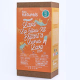Kiss Naturals - Lava Lip Gloss Kit - With Organic Castor Oil, Safflower Oil, Coconut Oil - STEM DIY Science Kit - Make 6 Lip Gloss - 2 Natural Flavors - Birthday, Holiday, Party Gift for Girls Kiss Naturals