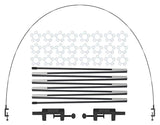 LANGXUN 12ft Black Table Balloon Arch Kit, Balloon Arch Stand Frame For Birthday Party Wedding and Graduation Decorations, Christmas Decort Baby Shower Bachelor Party Supplies LANGXUN