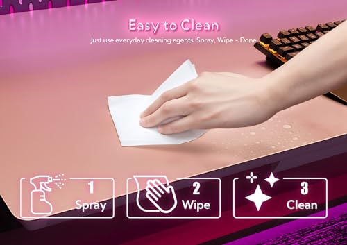 INNOVAR Glass Gaming Desk with Drawers, White Gaming Electric Standing Desk Adjustable Height, Professional Gaming Glass Surface Improved Precision and Speed, 55 inch INNOVAR