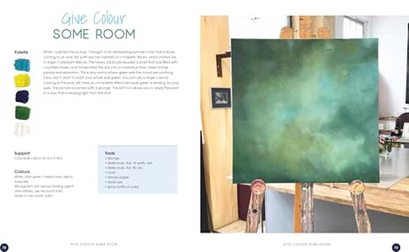 Abstract Painting: 20 projects and creative techniques in acrylic & mixed media Search Press