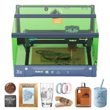 Laser Engraver,WAINLUX X2 3W Enclosure Pre-Assemble Laser Engraving Machine,High Precision,Engraving Area150*200mm,APP Control Laser Engraver for Wood,Leather|Acrylic|Glass|DIY Projects|Class1 Safe WAINLUXPRO