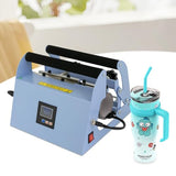 40 OZ Tumbler Heat Press Machine, Tumbler Mug Heat Press Machine, Sublimation Tumblers Press Glass Jar Cans, Mug Heat Press Touch Screen (Blue) Yellulu