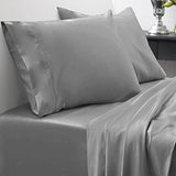 Full Size Comforter Set with Sheets - 7-Piece Bedding Collection - 1 Comforter, 1 Fitted Sheet, 1 Flat, 4 Pillowcases - Deep Pocket - Soft & Breathable Premium Quality - Ideal for All Seasons, Gray Sweet Home Collection