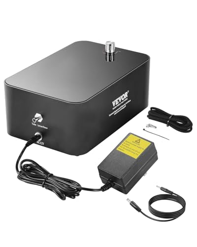 VEVOR Air Assist, Adjustable 50 L/min Airflow, Air Assist Pump Kit for Laser Cutter and Engraver, Clear Smoke and Dust, Reduce Surface Temperature, Shield Laser Lens, for Laser Engraver ≥ 20W VEVOR